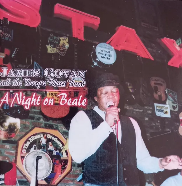 James Govan and the Boogie Blues Band A Night on Beale CD  12 Tracks