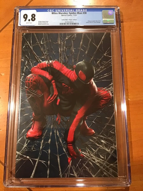 “Miles Morales: Spider-Man” #30 CGC 9.8 Grassetti Variant 1st New Suit Cover