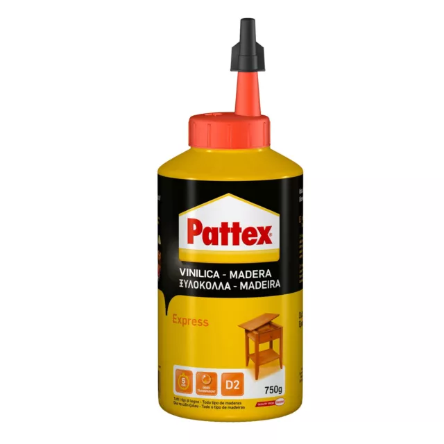 Holzleim Pattex Holzkleber 750g Flasche - starke Verklebungen im Innenbereich