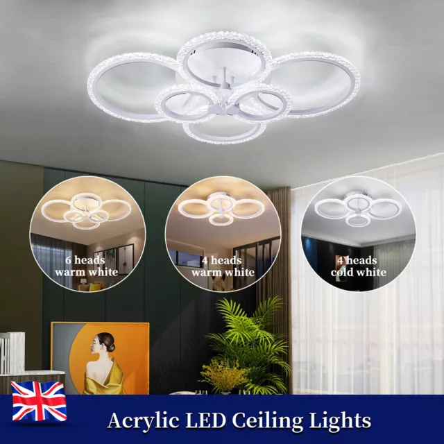 LED Ceiling Lights Chandelier Modern Lamp Pendant Light for Living Room Bedroom