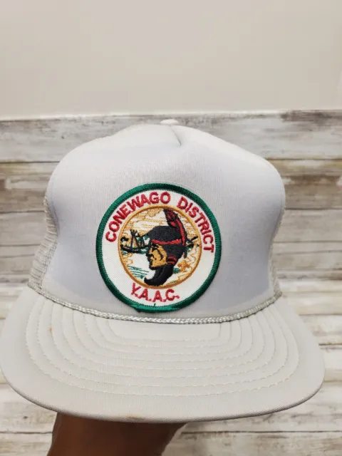 Conewago District Y.A.A.C: Boy Scout's Trucker Hat - Snap Back Mesh Vintage