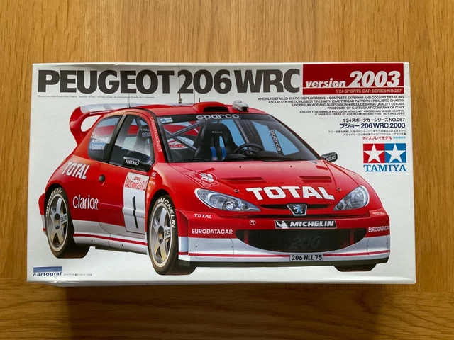 TAMIYA 1/24TH SCALE Peugeot 206 Marlboro + Decals £50.00 - PicClick UK