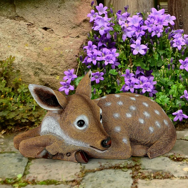 DESIGN TOSCANO HERSHEL, the Forest Fawn Baby Deer Statue £48.16