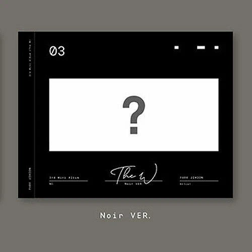 WANNA ONE PARK JIHOON 'BLANK OR BLACK' 7th Mini Album CD – K-POP With Photo Book & 2 Cards