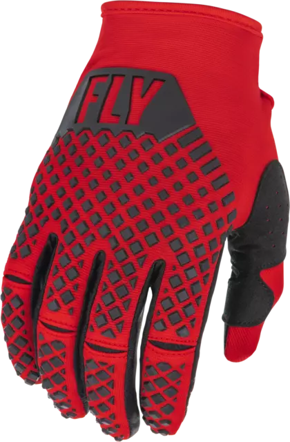 2022 Fly Racing Kinetic Motocross MX Gloves Red Black Adults