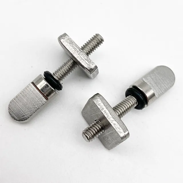 Fin Screws 19mm / 0.75inch 2 Pack M4 NO TOOL Silver Durable And Practical