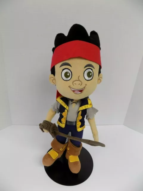 Disney Store Jake And The Neverland Pirates Plush Stuffed Toy Doll 14"
