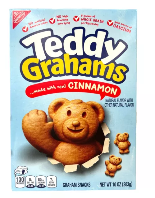 Nabisco Teddy Grahams Cinnamon Graham Snacks 10 oz