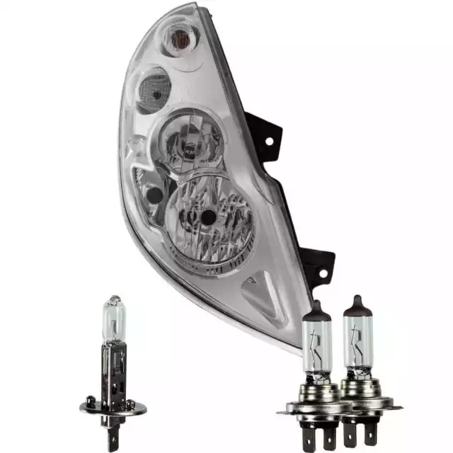 Faro Halógeno Derecho para Renault Maestro (III) Año Fab. 02 / 10- H7/H7/