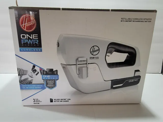 Hoover One PWR system Refillable Cordless Sprayer Brand New In Box