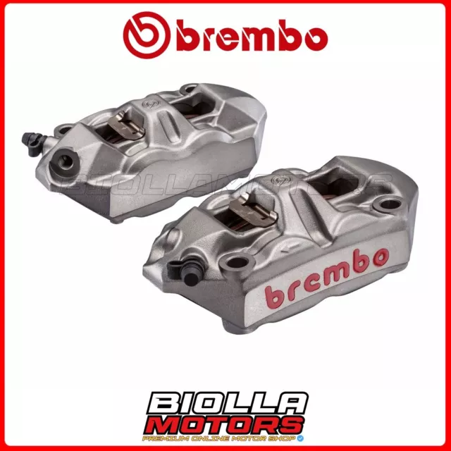 220A39710 Kit Pinze Freno Brembo Radiali M4 108 Mm Suzuki Gsx-R 1000 2006 Anteri