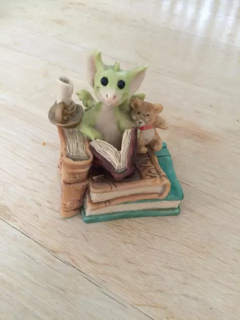 Whimsical World of pocket dragons Book Nook - Collectors club members only piece