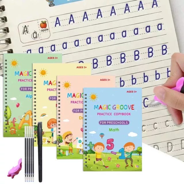 CHILDREN S PRACTICE Copybook - Improve Handwriting with These Reusable  $9.12 - PicClick AU