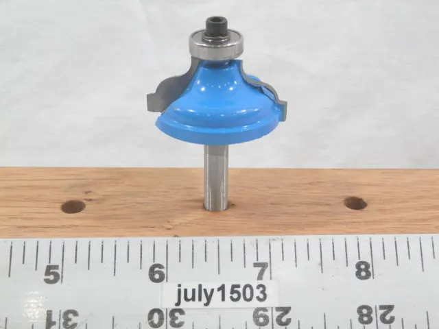 (1) NEW  1-3/8" D Ogee Flute Classical Edge Profile Carbide Tip Router Bit w2