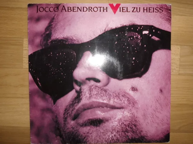 Sammlungsauflösung: 1x Vinyl LP JOCCO ABENDROTH "Viel zu heiss"