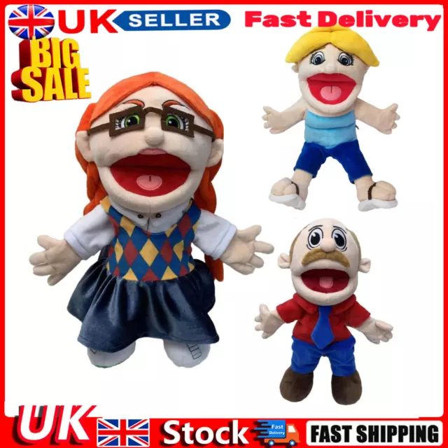 Jeffy Hand Puppet Boy Joseph Cody feebee Plush Toy Doll Removable Puppet  Gift UK
