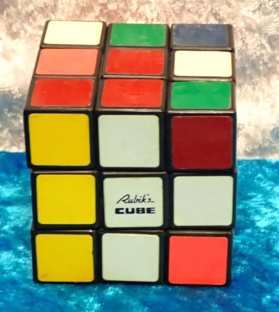 Alter Rubiks Cube Würfel Zauberwürfel Puzzle 3x3 80er Jahre