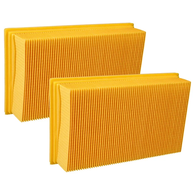 Vhbw 2x Filtre Plissé Plat Compatible Avec Hilti VC-20, VC 40 UM, VC-40