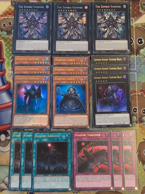 25th Anniversary Tin Quarter Century Yu-Gi-Oh! The Zombie Vampire Card -  MP23 Secret Rare 1st Edition Near Mint (NM) Condition Yugioh Ghost Rare
