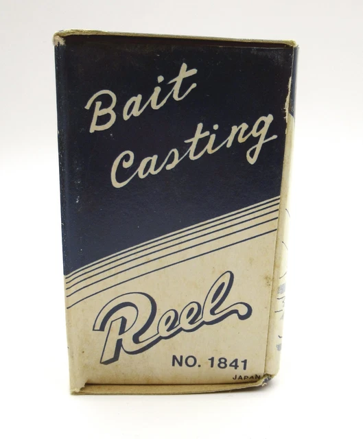 VINTAGE BAIT CASTING Fishing Reel Working 1960s Number 1841 Original ...