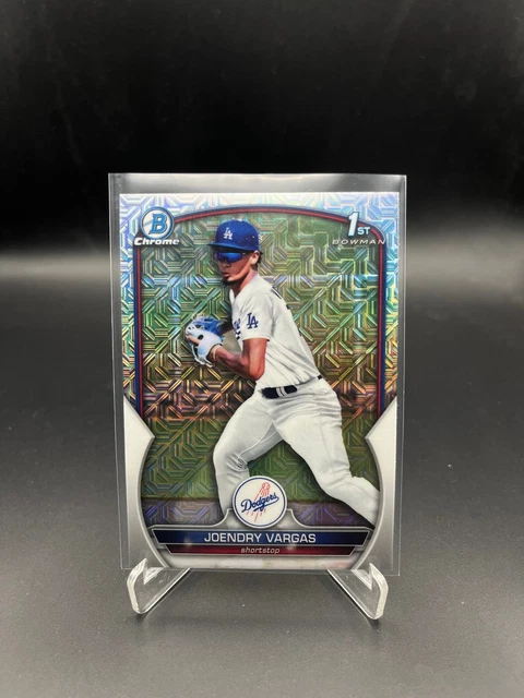 JOENDRY VARGAS 2023 1st Bowman Chrome #BCP-218 Mega GREEN