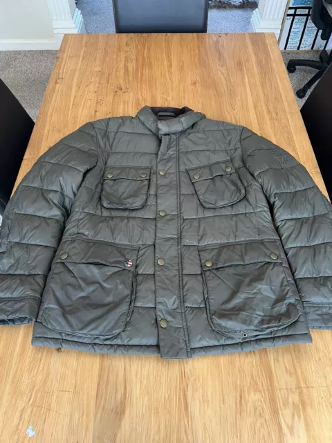 Barbour steve 2025 mcqueen quilted jacket
