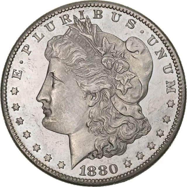 [#1113434] États-Unis, Dollar, Morgan Dollar, 1880, U.S. Mint, Argent, SPL+, KM: