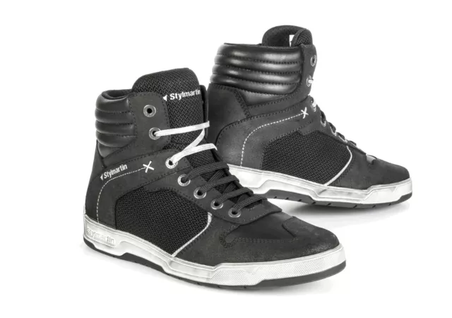 Stylmartin Motorrad Schuhe Atom Schuhe Black