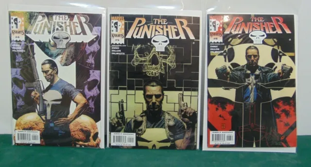 The Punisher Vol 3 & 4 LOT 23 Comic Books 1999 2000 Marvel Knights Garth Ennis 3