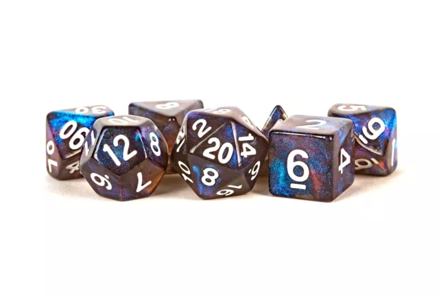 FanRoll by Metallic Dice Games 16mm Acrylic Polyhedral Dice Set: Sta (US IMPORT)