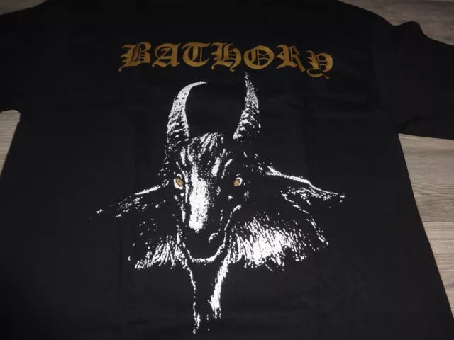 Bathory Shirt Black Metal Venom Slayer Mithotyn Pagan Viking Black Metal