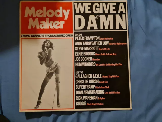 Melody Maker – We Give A Damn – AMLX 3804 – LP Vinyl Record