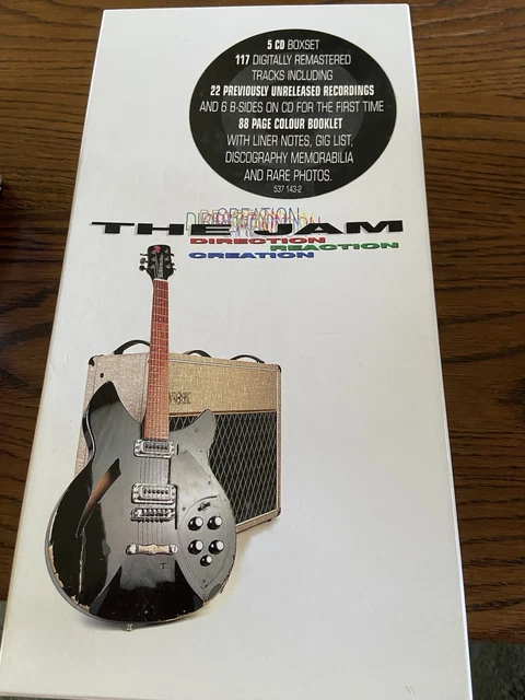 THE JAM DIRECTION Reaction Creation 5 CD Boxset with 117 Tracks