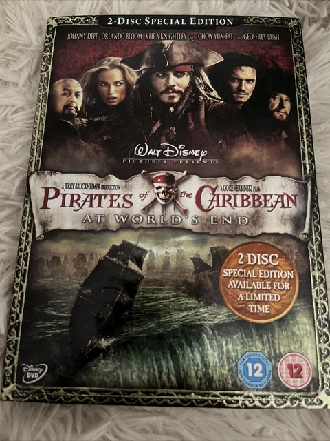 PIRATES OF THE Caribbean At World's End DVD 2 Disc Special Edition ...