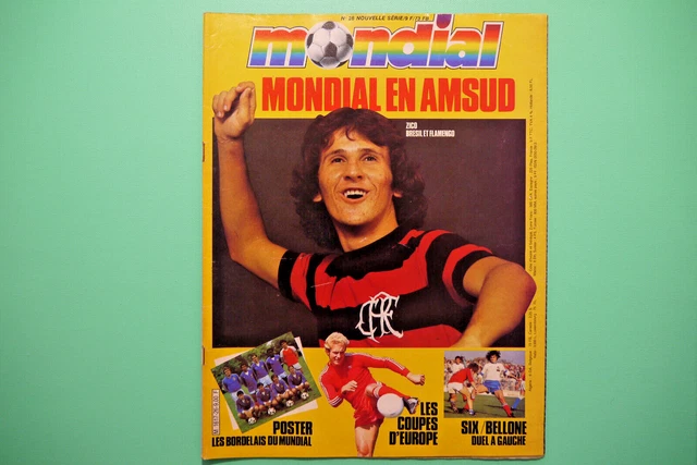 Poster AS Monaco/Équipe De France – Hoddle & Hateley – 1986/88 – 82x58 Cm