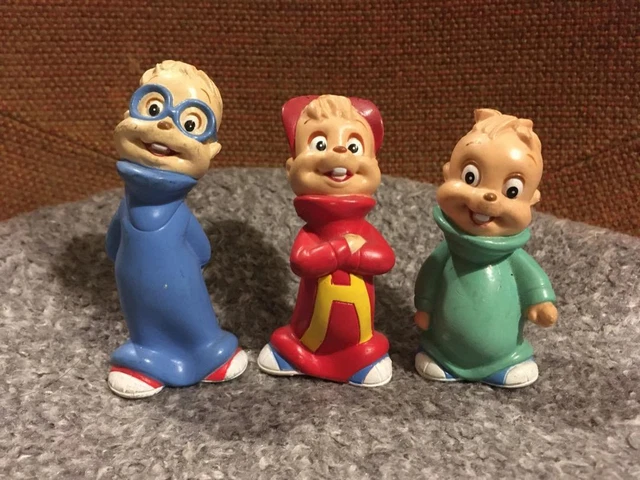 VINTAGE ALVIN AND the Chipmunks Alvin Simon Theodore #11d68e £142.12