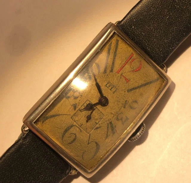 Montre Homme Chronographe Militaire Vintage UTI - Mécanique à Remontage Manuel - Occasion