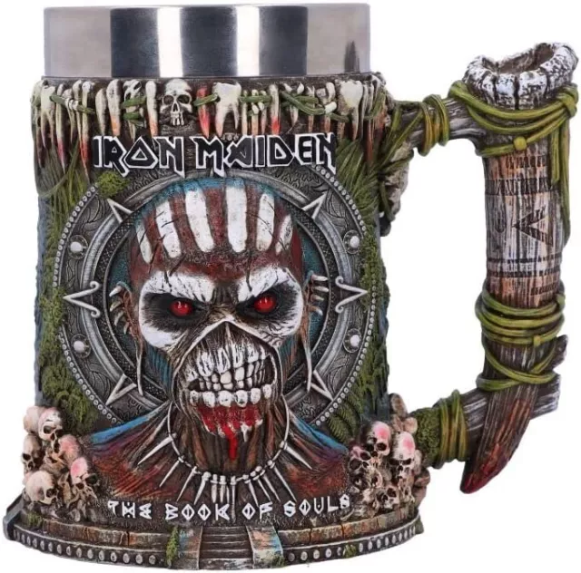 Iron Maiden Book Of Souls Tankard Stein - Boxed Official