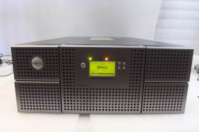 Dell PowerVault TL4000 45 Slot Backup Tape Library - Status "Drive Sled Miss"