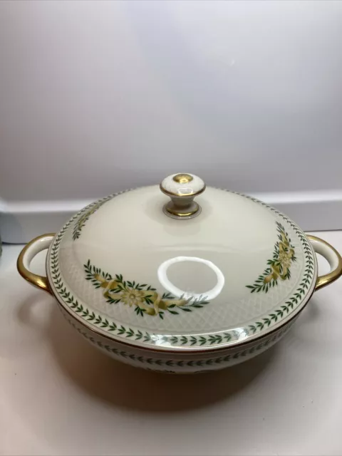 Vintage  Lidded Tureen Eschenbach Roswitha Baronet China Greenbriar 6”H
