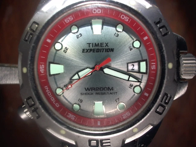 timex indiglo wr 200m