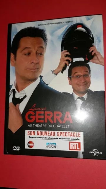 Dvd Laurent Gerra Au Théâtre Du Châtelet (Neuf, Humour, Imitation, Hollande)