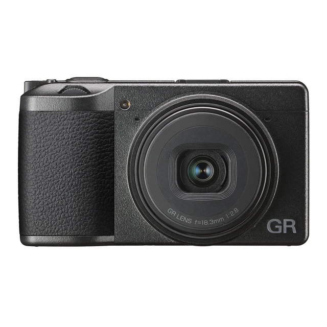 Ricoh GR III Premium Compact Digital Camera w/ GW-4 Wide Conversion Lens Bundle 2
