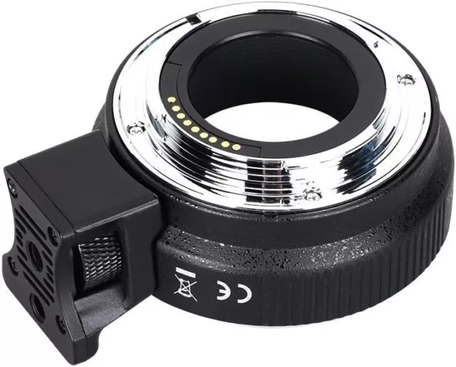 Adaptador de montura de lente de enfoque automático Compatibilidad de 1 milímetro 2