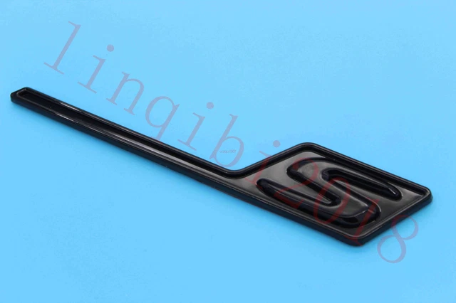 Für Bens AMG S Letter Trunk Emblem ABS Badge Sticker C63S E63S GTS