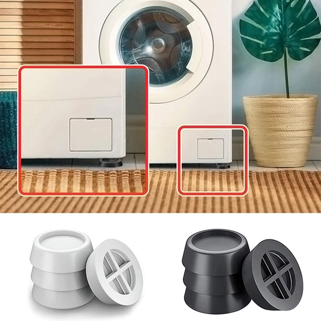 RUBBER WASHING MACHINE Base Mat AntiVibration Furniture Feet Cushion