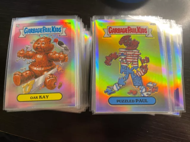 2021 Garbage Pail Kids Chrome Series 4 REFRACTOR Card Pick Complete Set BUY more