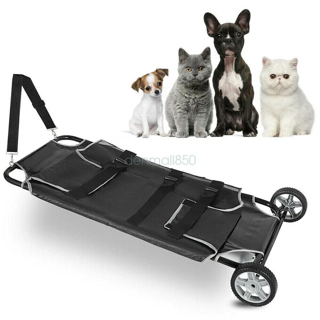 Pet Transport Veterinary Animal Carrier Emergency Stretcher 100kg (220lb) mesh