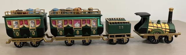 Dept 56 Dickens Heritage Village - THE FLYING SCOT TRAIN 5573-5 (Set of 4)