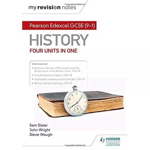 My Revision Notes: Pearson Edexcel GCSE (9-1) History:­ - Paperback / softback N